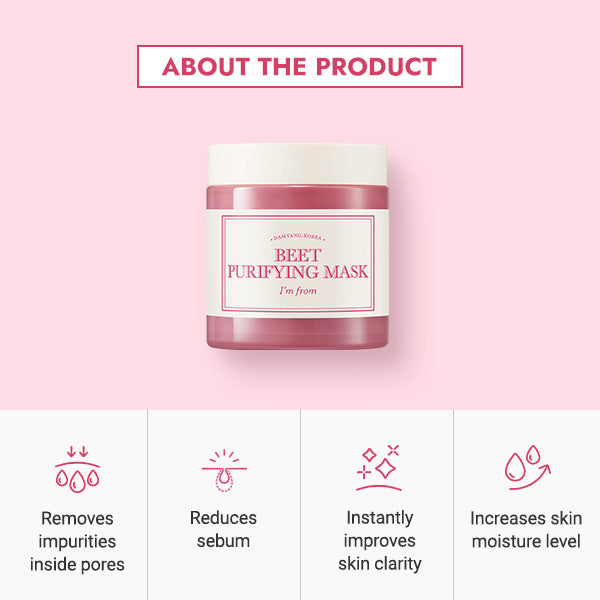 I’m From Beet Purifying Mask 110g