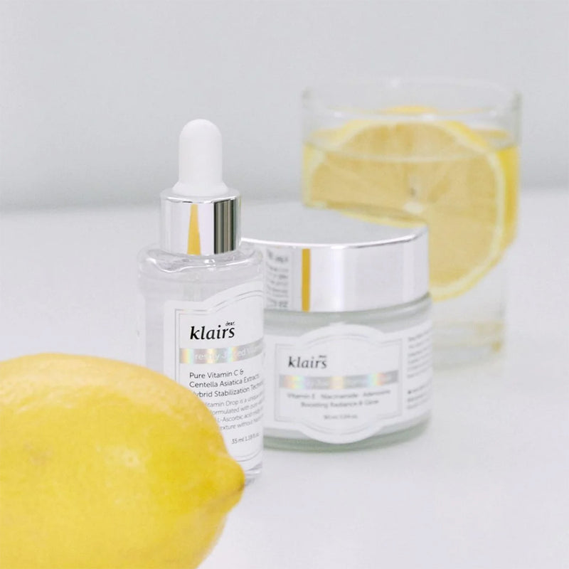 Klairs Freshly Juiced Vitamin Drop & Vitamin E Mask Duo (Worth £45.6)