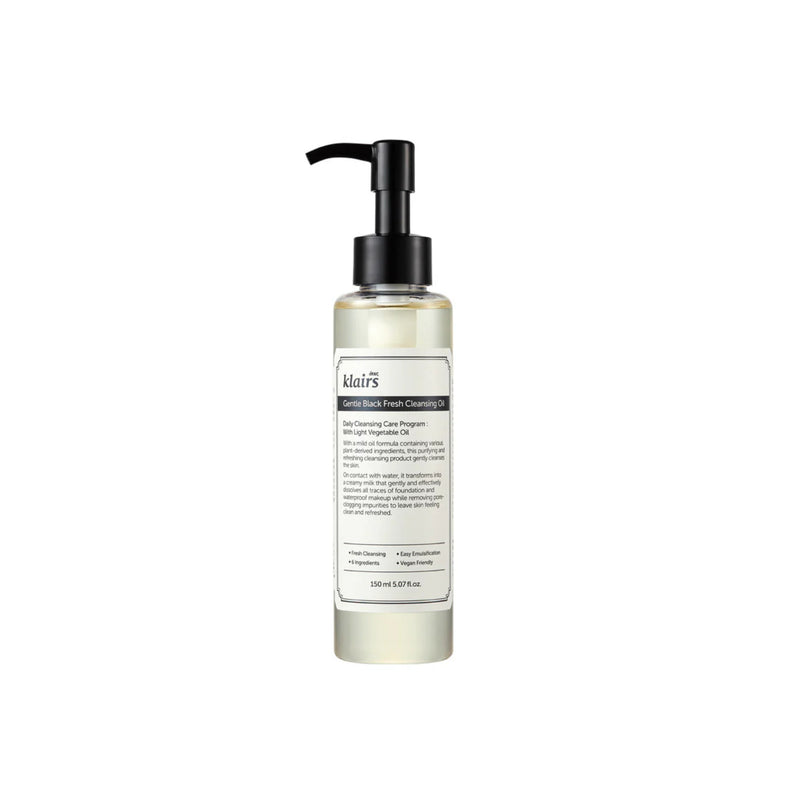 Klairs Gentle Black Fresh Cleansing Oil 150ml