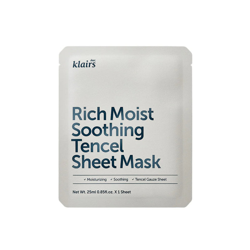 Klairs Rich Moist Soothing Tencel Sheet Mask 25ml