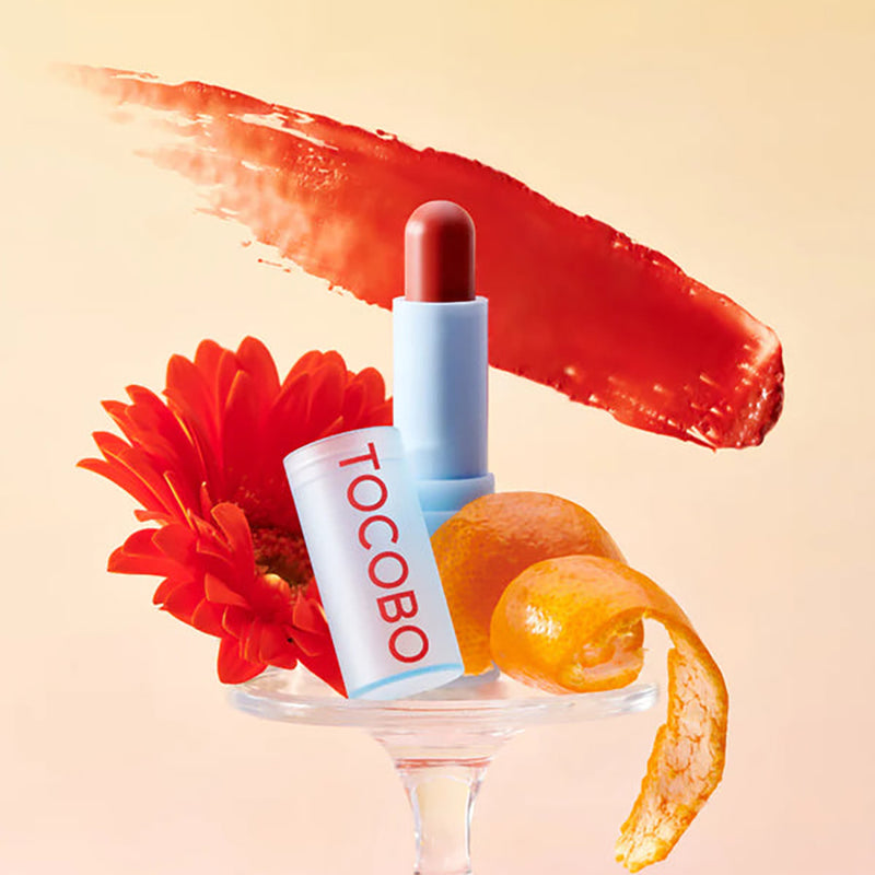 Tocobo Glass Tinted Lip Balm 013 Tangerine Red