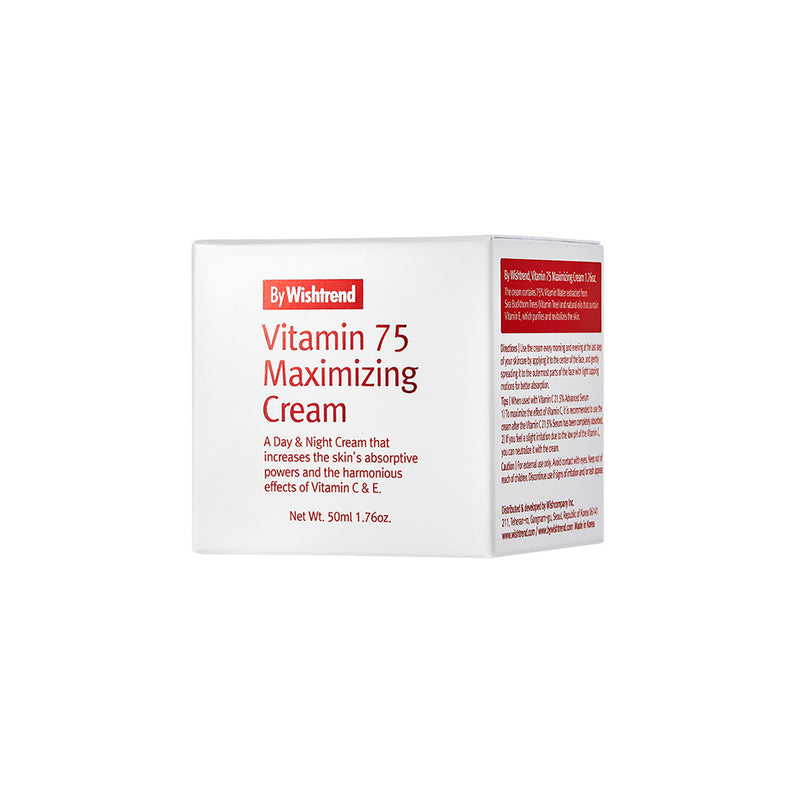 By Wishtrend Vitamin 75 Maximizing Cream 50ml box