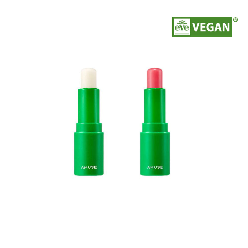 AMUSE Vegan Green Lip Balm ROSE 3.5g