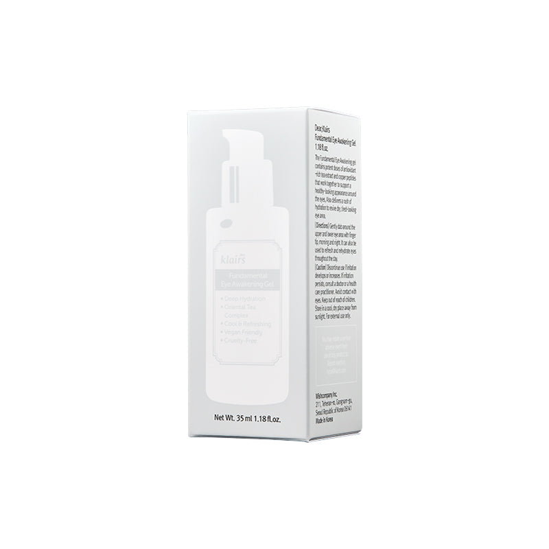 Dear Klairs Fundamental Eye Awakening Gel 35ml box
