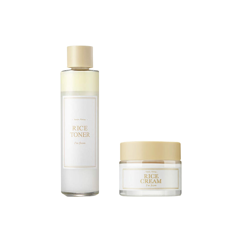 I'M FROM Rice Toner & Cream bundle (Worth £57)