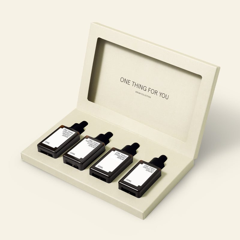 ONE THING Serum Collection, 4 x 30ml (Worth £38)