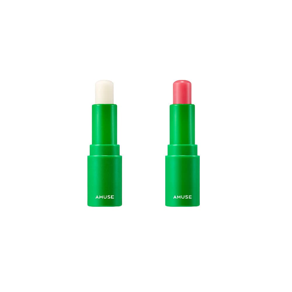 AMUSE Vegan Green Lip Balm ROSE 3.5g